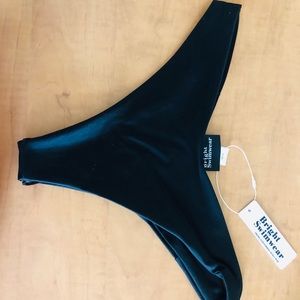 Black Bikini Bottoms - NEVER BEEN WORN